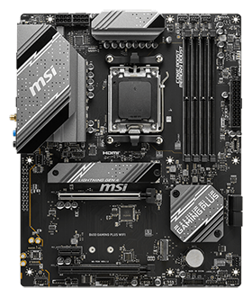 MSI AMD B650 GAMING PLUS WIFI AM5 DDR5 ATX Motherboard LN136641 | SCAN UK