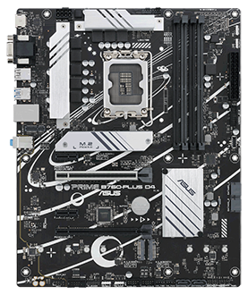 ASUS PRIME B760-PLUS DDR4 ATX Motherboard LN131619 - PRIME B760