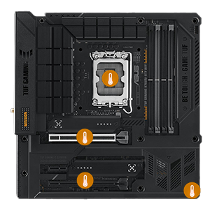 ASUS TUF Intel B760M-BTF WIFI Micro-ATX Motherboard LN140709 -  90MB1G50-M0EAY0 | SCAN UK