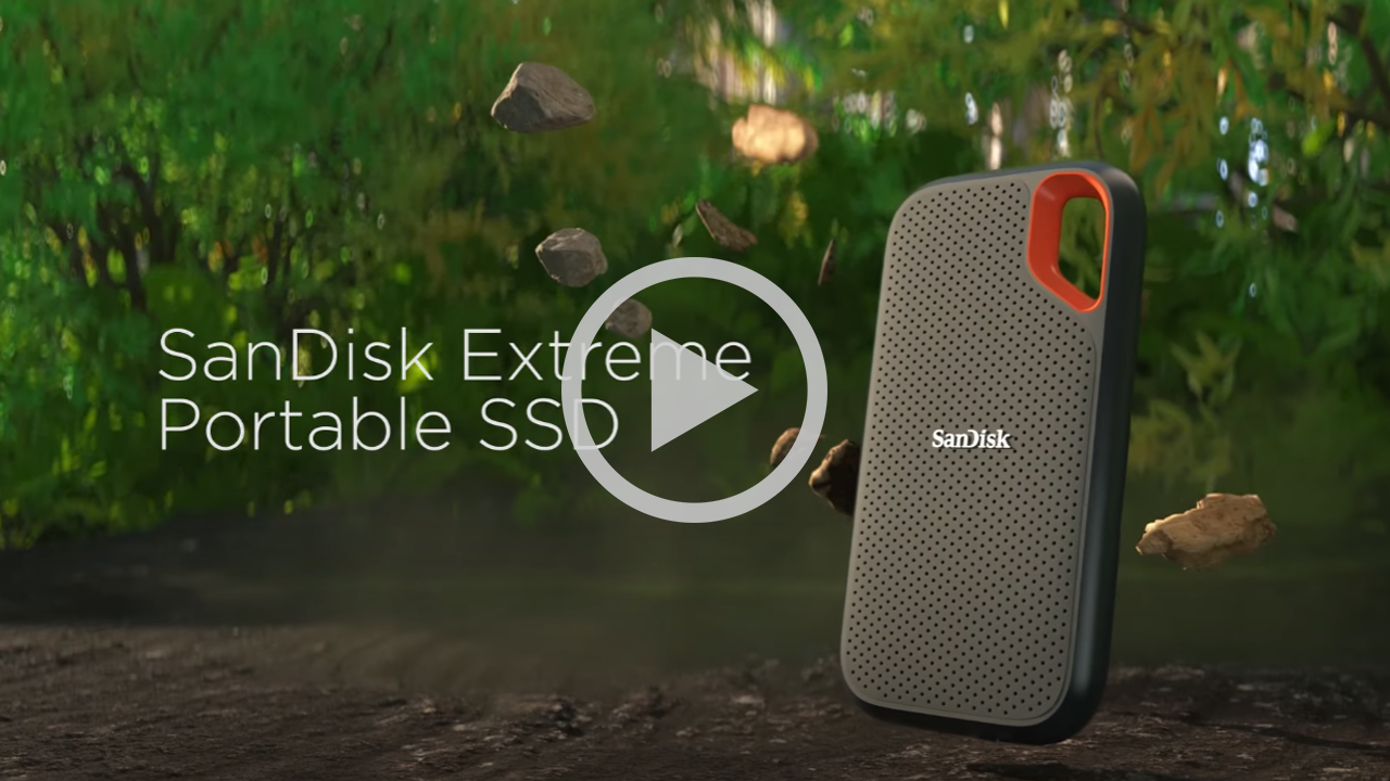 SanDisk 2TB Extreme Portable SSD V2 USB Type-C Storage Drive