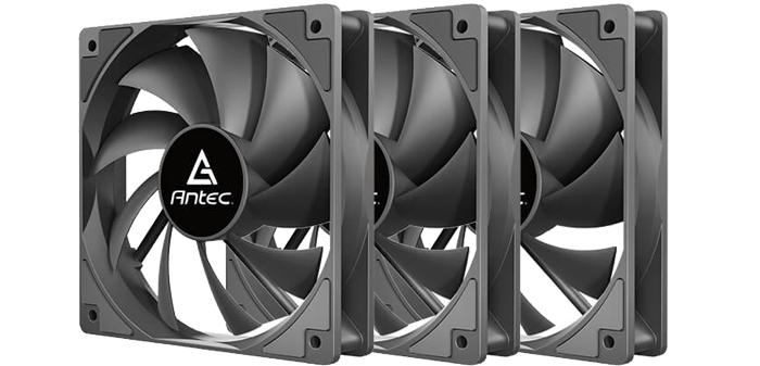 Antec P12 PWM 120mm Fan 3 Pack LN128415 - 0-761345-57012-1 | SCAN UK