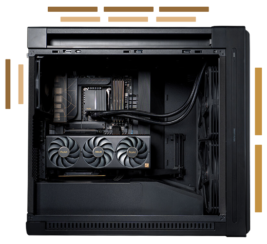 ASUS ProArt PA602 Wood Edition Fan Configuration