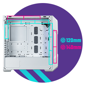 VERSATILE COOLING OPTIONS