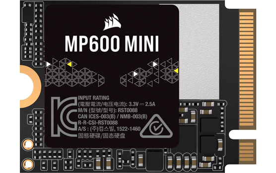 Corsair MP600 Mini 1TB M.2 NVMe PCIe x4 Gen4 2 SSD – M.2 2230 – Up to  4,800MB/sec Sequential Read – High-Density 3D TLC NAND – Great for Steam  Deck