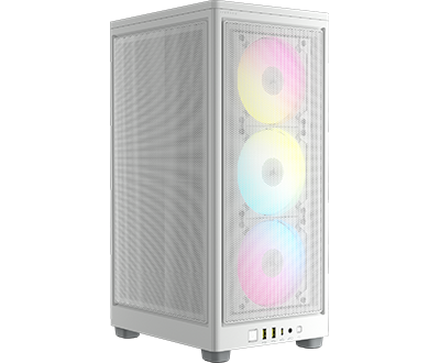 Corsair 2000D RGB Airflow White Mini-ITX Case LN134636 - CC-9011247-WW ...