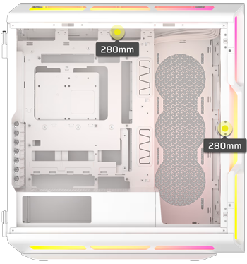 2x 280mm Radiators