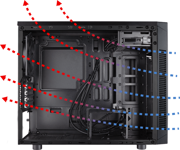 Corsair Carbide 88R Micro ATX PC Gaming Case with Window LN67962 - CC ...