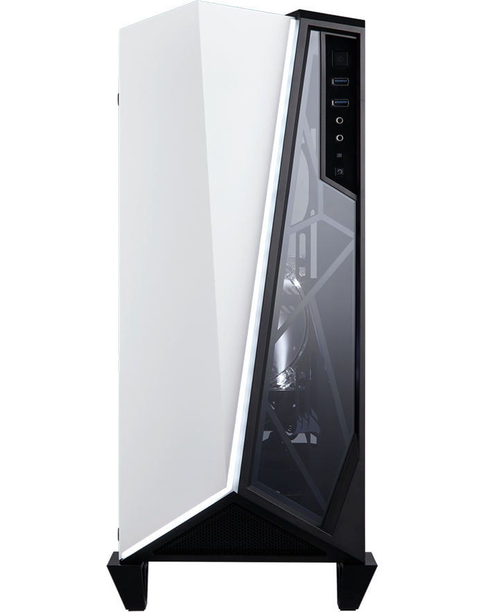 CORSAIR SPEC OMEGA White Tempered Glass Midi PC Gaming Case LN85917 ...