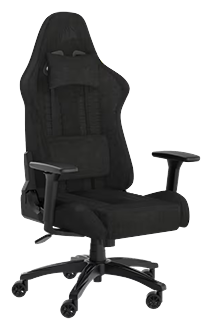 TC100 RELAXED Gaming Chair - Leatherette Black/Black (UK)