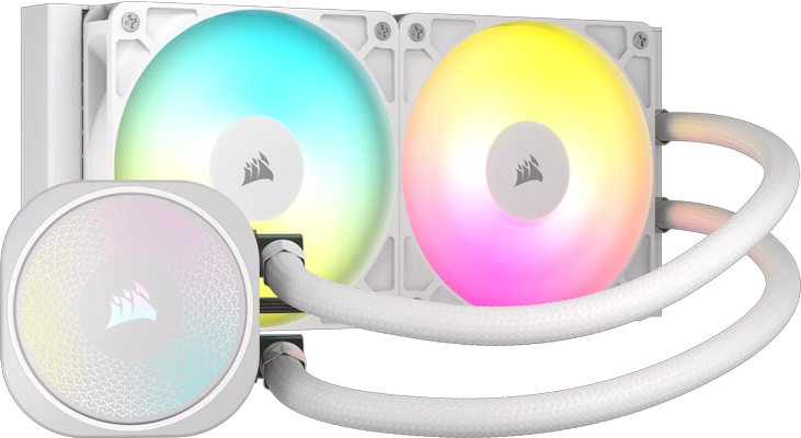 CORSAIR NAUTILUS 240 RS ARGB White