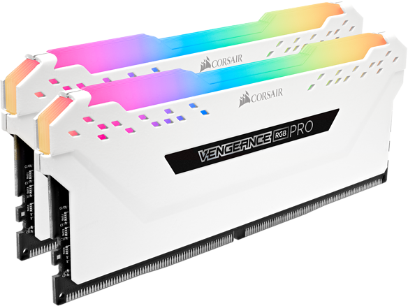 Corsair Vengeance RGB PRO White 16GB 3200 MHz DDR4 Dual Channel Memory Kit  LN90369 - CMW16GX4M2C3200C16W