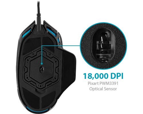 Souris Gaming Corsair NIGHTSWORD RGB (CH-9306011-EU)