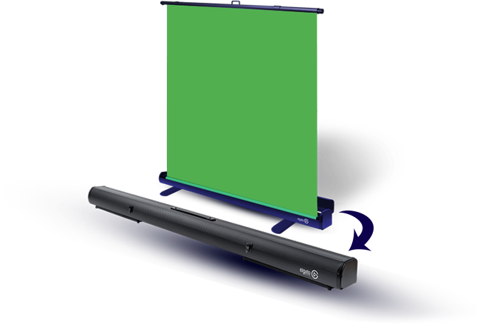 Elgato Pop-Up Chroma Green Screen for Game Streamers