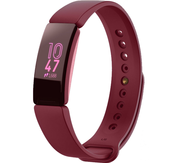 Fitbit Inspire Red Fitness Band 