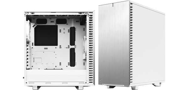 Fractal Design Define 7 Compact White Mid Tower PC Gaming Case LN109175 ...