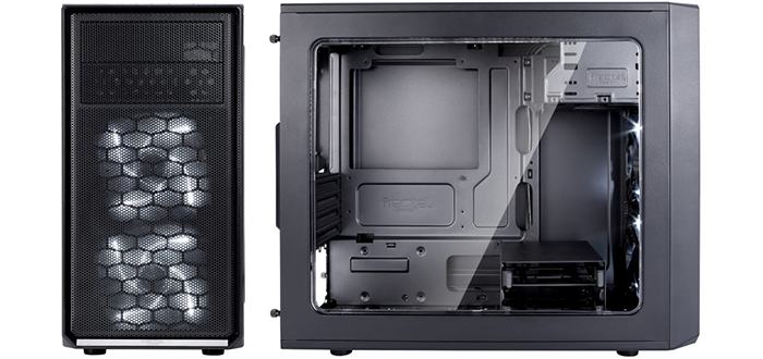 Fractal Design Black Focus G Mini Micro Atx Pc Gaming Case Ln054 Fd Ca Focus Mini Bk W Scan Uk