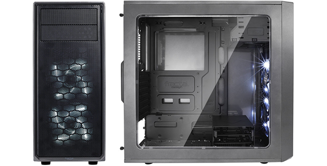 Fractal Design Focus G Grey Window - FD-CA-FOCUS-GY-W 