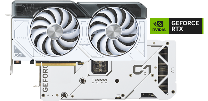 ASUS NVIDIA GeForce RTX 4070 SUPER 12GB DUAL WHITE OC Ada Lovelace ...