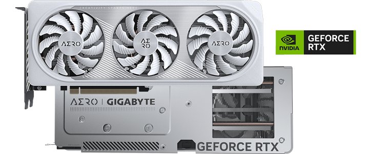  GIGABYTE GeForce RTX 4060 AERO OC 8G Graphics Card, 3X  WINDFORCE Fans, 8GB 128-bit GDDR6, GV-N4060AERO OC-8GD Video Card :  Electronics