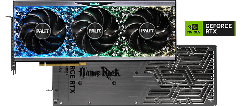 Palit NVIDIA GeForce RTX 4070 Ti 12GB GameRock OC Ada Lovelace Graphics Card