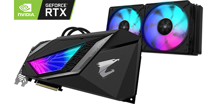 Gigabyte NVIDIA GeForce RTX 2080 SUPER 8GB AORUS WATERFORCE Turing Graphics  Card