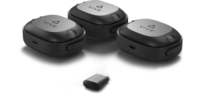 Pack Htc Vive Ultimate Vr Tracker And Wireless Dongle For Vive Xr