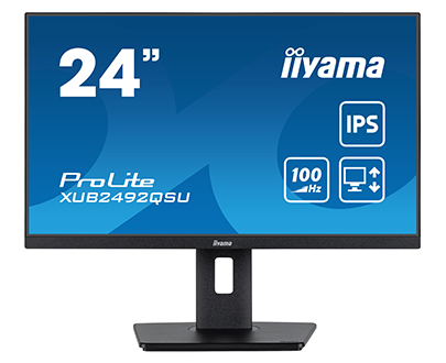 Iiyama Prolite Xub Qsu B Wqhd Hz Freesync Ips Monitor