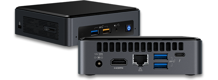 Refurbished - Intel Quad Core 8th Gen i5 Short NUC Open Box Barebone ...