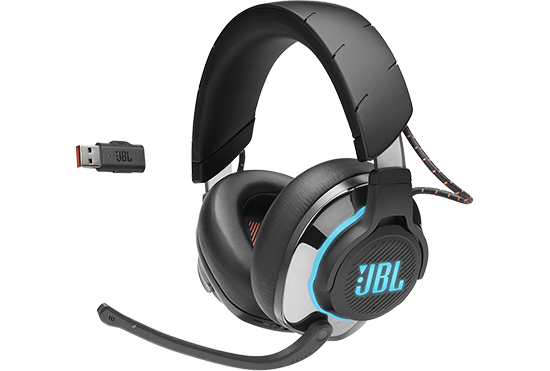 JBL Quantum 810 Wireless Gaming ANC Headset Bluetooth/RF Black PC ...