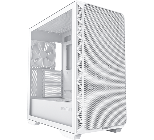 Montech AIR 903 BASE White Mid Tower Tempered Glass Gaming Case ...