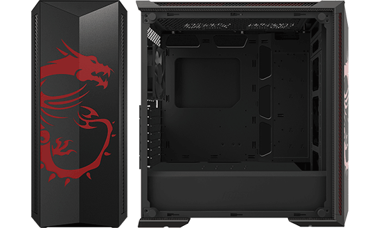 Msi Mpg Gungnir 100d Tempered Glass Midi Pc Gaming Case Ln97512 - 306 