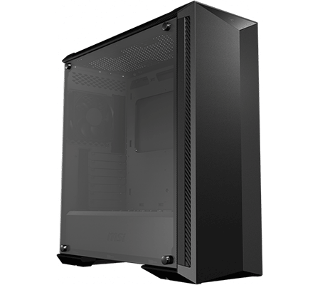 MSI MPG GUNGNIR 100P Tempered Glass Midi PC Gaming Case LN97513 - 306 ...