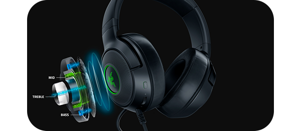 Razer Kraken X V3 Wired Gaming Headset - Fortnite Edition LN149024 ...