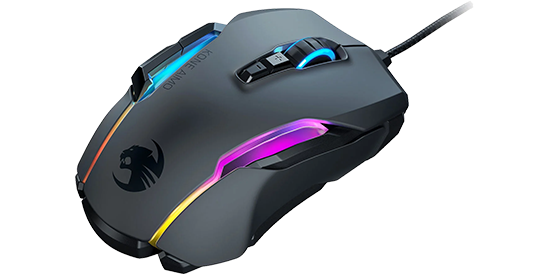 Roccat Kone Aimo Remastered Rgb Optical Gaming Mouse Black Ln Roc 11 0 Bk Scan Uk