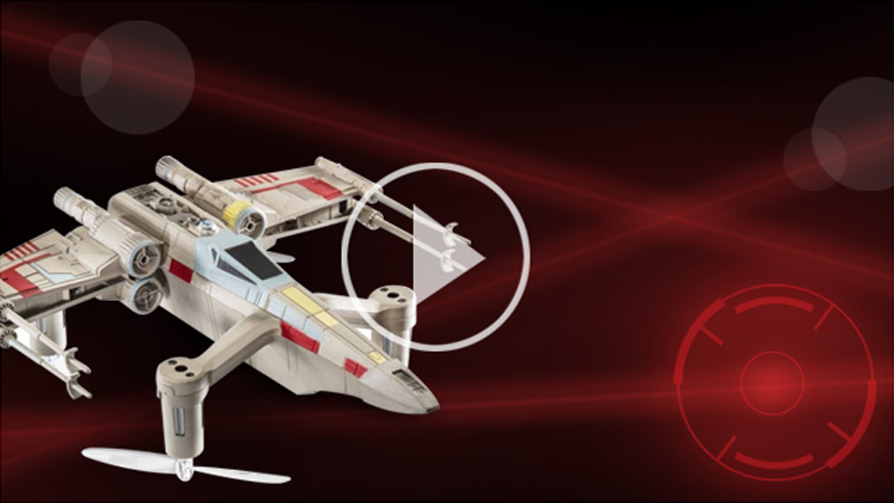 x wing drone