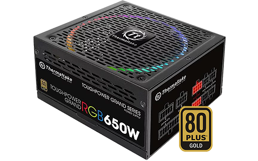 Thermaltake 650W Toughpower Grand RGB 80 Plus Gold ATX Power Supply