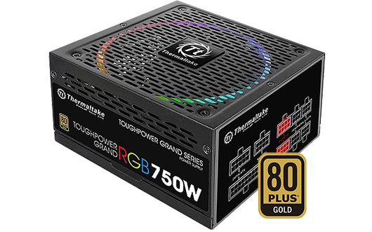 Thermaltake 750W Toughpower Grand RGB 80 Plus Gold ATX ...