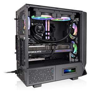 ThermalTake Ceres 300 TG ARGB Black Mid Tower PC Case LN136218 - CA-1Y2 ...