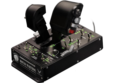 Thrustmaster Hotas Warthog Flight Joystick And Throttle 15 action