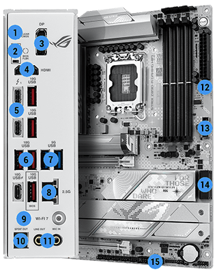 REAR I/O