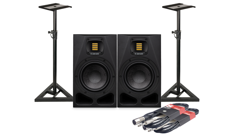 Adam Audio A4V studio monitors review - Higher Hz