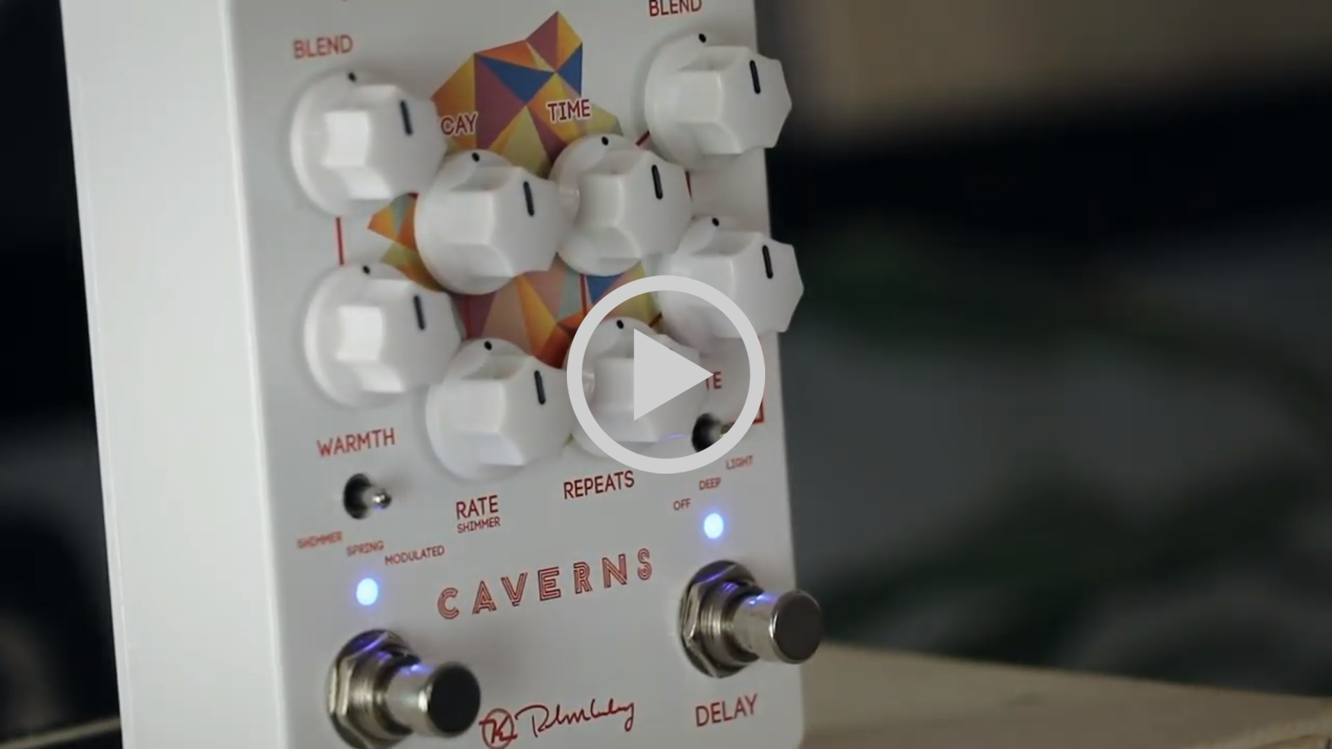 Keeley Caverns Delay/Reverb V2 guitar pedal LN107659 - KE-CAV2 | SCAN UK
