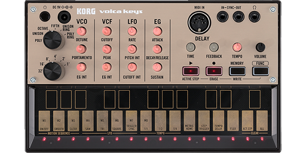 Volca Keys - Korg - Analog Synth LN53503 - VOLCA-KEYS | SCAN UK