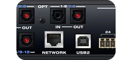 MOTU - '24 AO' USB / AVB / iOS Audio Interface LN62125 - 24Ao