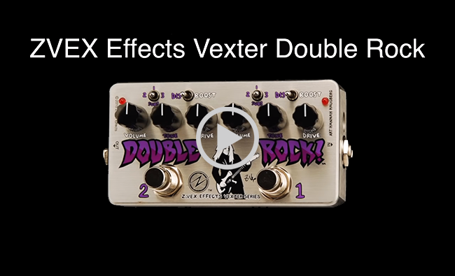 Open Box) Zvex Vexter Double Rock Guitar Pedal LN126492 - ZVXVEXDR