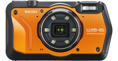 RICOH WG-6 Rugged Camera (Orange) LN139362 - 3852 | SCAN UK