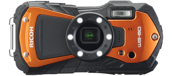 Ricoh WG-80 Rugged Camera (Orange) LN138415 - 03127 | SCAN UK