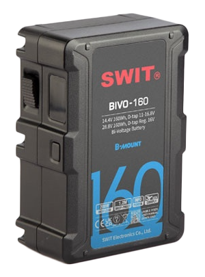 SWIT BIVO-160 Bi-voltage B-Mount Battery LN137933 | SCAN UK