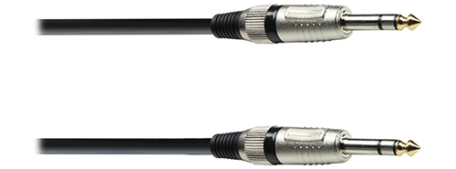 3m Adam Hall Audio Cable 6.3mm Male Stereo Jack to 6.3mm Male Stereo ...