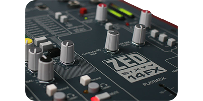 Allen & Heath ZED-10FX Mixing Desk LN48034 - ZED10FX/240X | SCAN UK